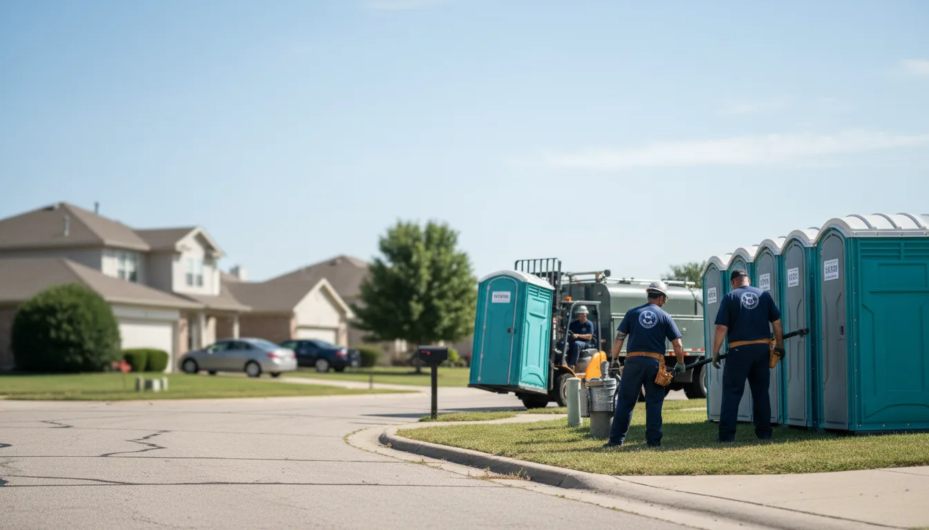 Porta Potty Rental in Myra, TX near me